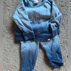 GAP Light Blue Toddler Sweatshirt & Pants set